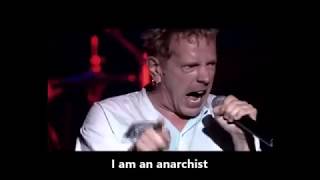 Sex Pistols  Anarchy in the UK  Live 2007  Lyrics [upl. by Oesile]