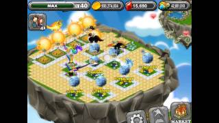 DragonVale a Tour Around ViSiioNs Park HD [upl. by Enelaehs]