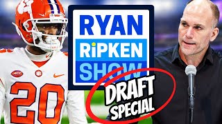 NFL DRAFT REACTION  Ryan Ripken Show [upl. by Yoko]