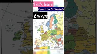 Europe country capitals shortsviralytshortsgkupscshorts [upl. by Eirrehc]