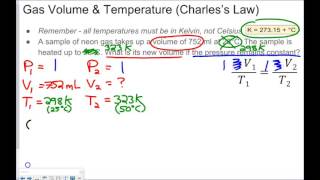 Gas Law Practice Problems [upl. by Odab]