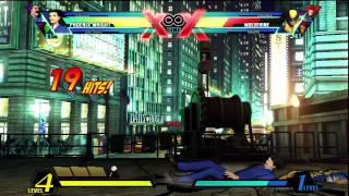 Ultimate MvC3 Assist Me Phoenix Wright and Iron Fist [upl. by Koran]