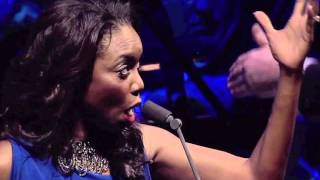 Heather Headley Live Singing quotSomewhere Over The Rainbowquot Andrea Bocelli Tour 2011 [upl. by Ursuline]