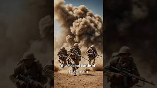 The Second Battle of ElAlamein Turning the Tide in North Africa history shorts ww2 [upl. by Annadal]