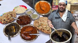 Rs 70 से शुरू Sardar jii का Saag मीट Keema kalejiChicken curry Mutton curry। Zaika zindagi [upl. by Annoda]