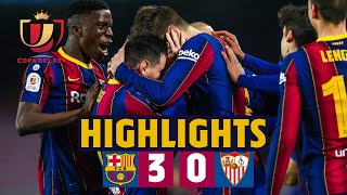 🤯 Comeback worthy of a final  HIGHLIGHTS  Barça 30 Sevilla [upl. by Doig623]