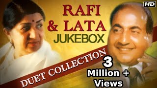 Mohammad Rafi amp Lata Mangeshkar  Best Duet Songs Jukebox  Old Hindi Songs Collection [upl. by Danyluk]