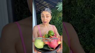 PROBANDO FRUTAS EXÓTICAS EN TAILANDIA 👀😅 PARTE 1 mukbang thailand tasty [upl. by Leona]