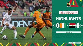 Côte dIvoire 🆚 Egypt Highlights  TotalEnergiesAFCON2021 Round Of 16 [upl. by Orestes849]