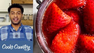 How to Make StrawberryBasil Compote [upl. by Cannon]