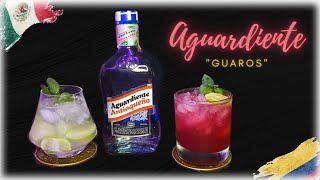 AGUARDIENTE ANTIOQUEÑO  ¡GUAROS  Cocteles colombianos [upl. by Zolnay]