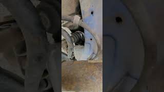 2002 Jetta mk4 CV axle bolts Cheat method [upl. by Nnayd364]