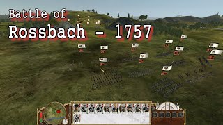 Empire Total War Battle of Rossbach 1757 [upl. by Salmon468]