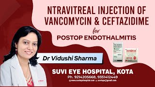 Intravitreal Injection of Vancomycin amp Ceftazidime for Postop Endothalmitis Dr Suresh Pandeympg [upl. by Nataniel]