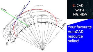 How to draw epicycloid AutoCAD Part 2 of 3 [upl. by Gaves]