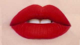 How to make ANY lipstick MATTE  AlexandrasGirlyTalk [upl. by Nnylacissej]