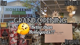 🎉💚 Grand Opening HomeSense new shopping homedecor furniture affordable interiordesign [upl. by Barling751]