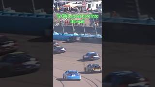 Huge crash for Ty Gibbs nascar nascarrace automobile wreck motorsport viralvideo championship [upl. by Wald]