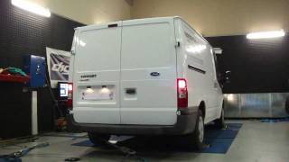 Ford Transit tdci 85cv  136cv reprogrammation moteur dyno digiservices [upl. by Feledy]