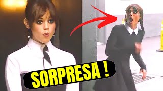 Jenna Ortega Sorprende FANATICOS De Merlina  No Lo Puedo Creer [upl. by Gnut114]