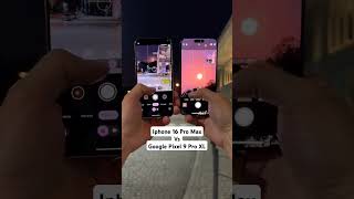 iPhone 16 pro max vs Google pixel 9 pro xl 🔥 smartphone [upl. by Kerge620]