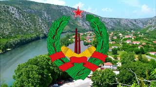 SR Bosnia and Herzegovina Patriotic Song Long Long Live Labour [upl. by Kcirtemed]