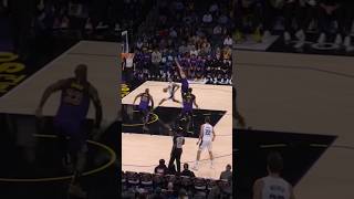 LeBron James Huge Block ❌ NBA lebronjames highlights lakers [upl. by Bertila851]