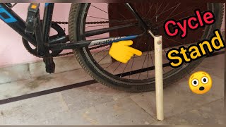 How to make cycle stand [upl. by Oaht831]