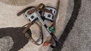 New Climbing Spurs  Buckingham Bucklite Titanium vs Klein Pole Climbers and custom pads [upl. by Idas]