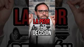 Comprar un AUTO puede ser la PEOR DECISIÓN comprarauto consejosfinancieros finanzaspersonales [upl. by Aehr]