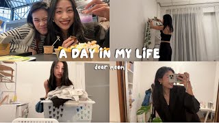 Living Alone Vlog in Amsterdam  after finals  food tasting  fun  friends  family  cleaning [upl. by Ahtebbat]