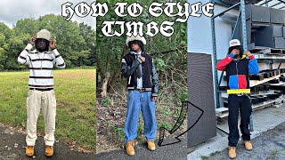 HOW TO STYLE WHEAT TIMBS 2024 [upl. by Emelina]