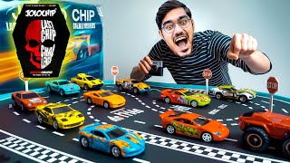 RC Car Racing Challenge on Mini Highway Looser Will Eat JOLOCHIP🥵 [upl. by Dugald669]