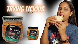 Trying Licious Chicken Spread  Honest Review [upl. by Kantor]