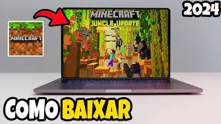 ✅️2024 COMO INSTALAR O MINECRAFT BEDROCK ORIGINAL NO PC ATUALIZADO [upl. by Gardas]