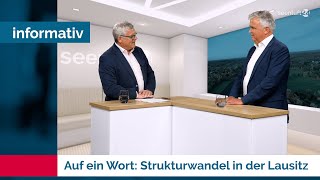 Auf ein Wort  Strukturwandel in der Lausitz [upl. by Amedeo]