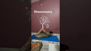 Benefits of Dhanurasana  Bow Pose selfcare yogaliving yogalife [upl. by Scurlock]