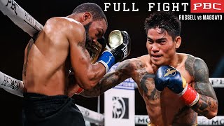 Russell vs Magsayo FULL FIGHT January 22 2022  PBC on Showtime [upl. by Grantland]