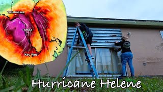 Preparing for Hurricane Helene Work Wingnuts and Hurricane Shutters [upl. by Pike]