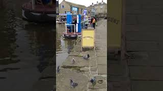 Skipton Canal Walk Narrowboat Barge Yorkshire Dales UK Full Virtual Walk Tour 4K [upl. by Etrem561]