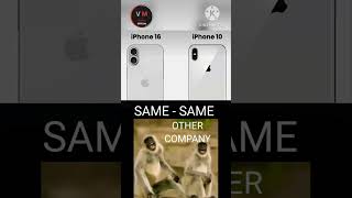 youtube smartphone iphone16iphone 10x same design comparison [upl. by Sanger625]