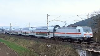 DoppelstockIntercity Testfahrten Hybrid 642er Wismut V 300 uvm auf der Frankenwaldbahn [upl. by Prakash]