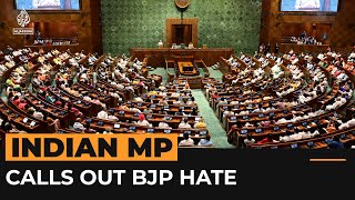 Muslim MP insulted in India’s parliament calls out BJP hate  Al Jazeera Newsfeed [upl. by Nashner966]