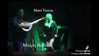 mairi vassou Euro Euro η αγαπη ειναι πυρκαγια live Μαιρη Βασσου [upl. by Niliac]