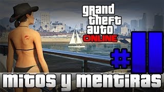 GTA V Online Mitos y Mentiras 11  Los barcos vuelan explosiones en el mar saltos epicos y mas [upl. by Ahsener]