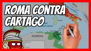 ✅ Las GUERRAS PÚNICAS en 10 minutos   El gran CONFLICTO de la ANTIGÜEDAD entre ROMA y CARTAGO [upl. by Enilecram]