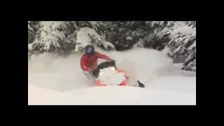 Turnagain Hardcore snowmobile pow turns [upl. by Tristan]