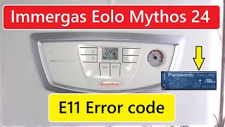 Immergas Kombi E11 error [upl. by Oigile]