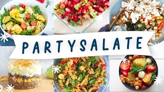 Die besten Grillsalate  Partysalate fürs Buffet  einfach amp schnell zum Vorbereiten  TRYTRYTRY [upl. by Anitsyrhc]