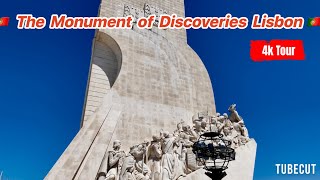 Monument of the Discoveries Lisbon Walking Tour [upl. by Nawk977]